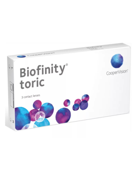 COOPERVISION - Biofinity Toric Monthly Contact Lens ( 3 Lense Per Box )