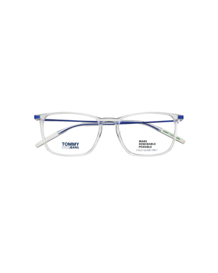 Tommy Jeans TJ0061 (Crystal Blue)/bio-based polyamide/plastic |Eyeglasses Unisex